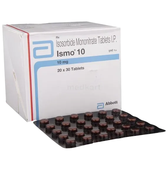 ismo 10mg tablet 30's